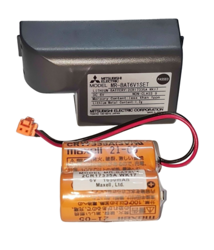 Mitsubishi Lithium Batteries - Standard Size, Lithium Type | Long Life, Easy Maintenance, Industrial Use