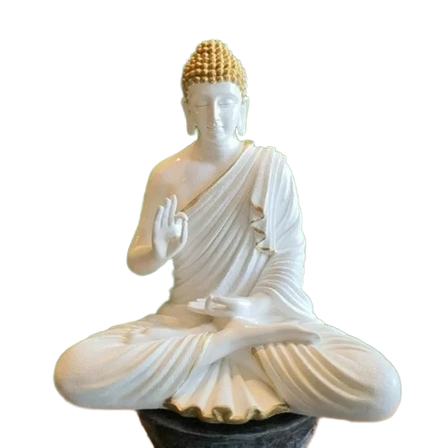 White Marble Buddha Statue