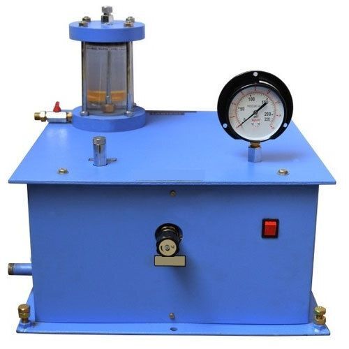 Dead Weight Type Oil & Water Constant Pressure System - Color: Blue