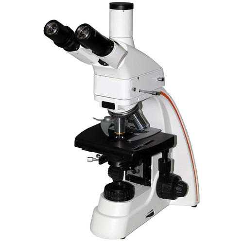 Led Epi-Fluorescence Microscope - White Color, Lens Assembly Condenser | Durable, Long Lasting, LED Light Source