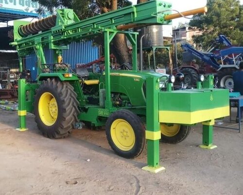 Mild Steel Tractor Piling Machine