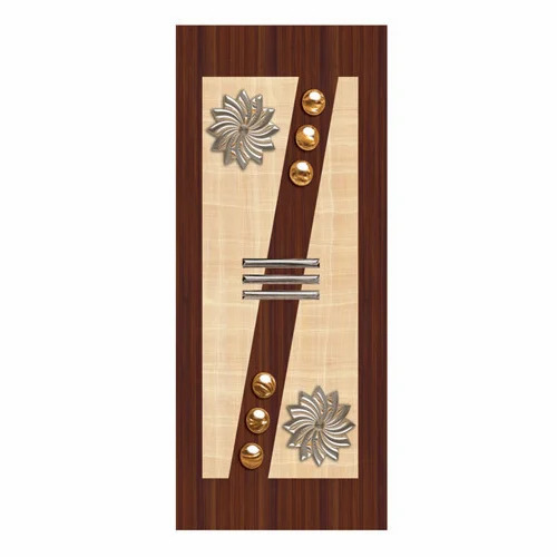 Sunmica Laminate Sheet - Decorative Paper Rectangular, Standard Size, Brown, Glossy Finish, Flat Edge
