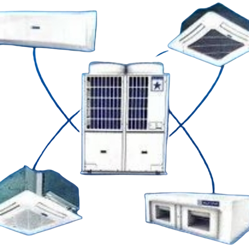 Blue Star VRF IV Top Discharge VRF System - White Electrical Air Conditioner | Durable Corrosion Resistant Rust Proof