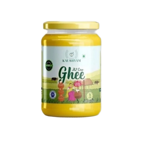 Desi Cow Ghee - 1 Litre Jar Yellow | Organic Original Flavor 2 Year Shelf Life