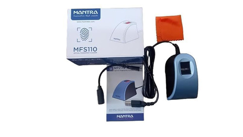 Mantra MFS110 L1 Biometric Fingerprint Scanner - Optical Sensor, USB Type-C | Fast Capture, Multi-OS Support, Durable Design