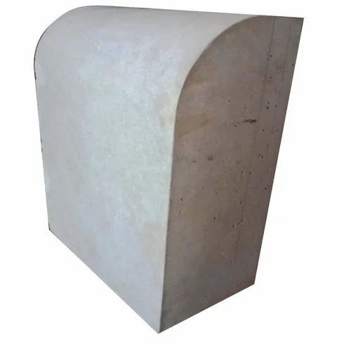 Outdoor Gray Concrete Kerb Stone - Rectangular Shape, Standard Size, Gray Color | Eco Friendly, New Condition