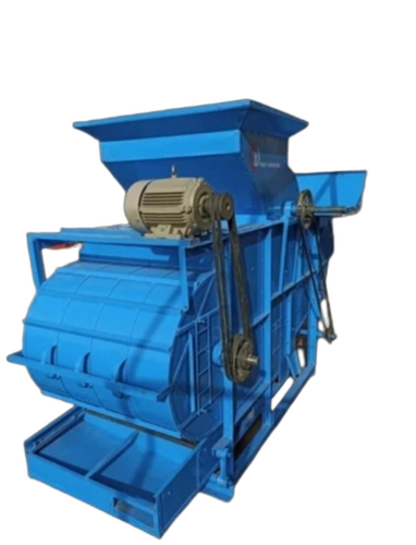 Semi Automatic Groundnut Decorticator Machine - Color: Blue