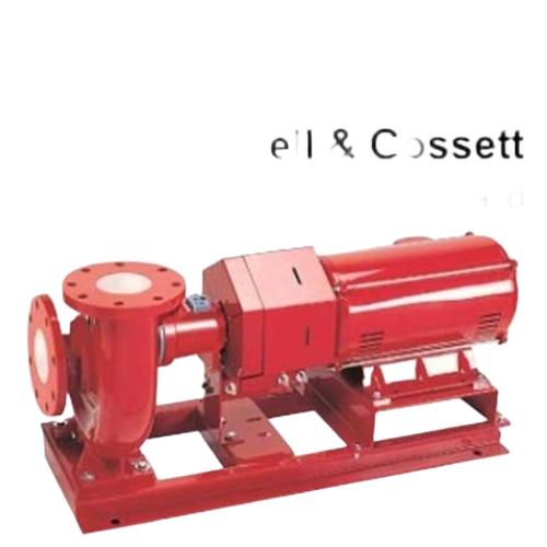 Single Stage End Suction Pipes - Cast Iron, Standard Size, Red | Industrial Three Phase, 251-300 m3/hr, Single Stage Centrifugal Pump
