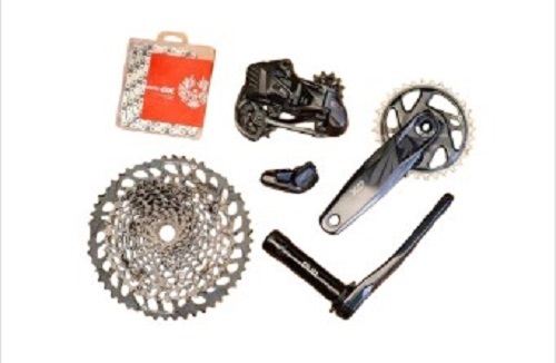 Sram Gx Eagle Groupset - Standard Size, Polished Finish | Long Life, Anti Rust, Easy Maintenance, 1 Year Warranty