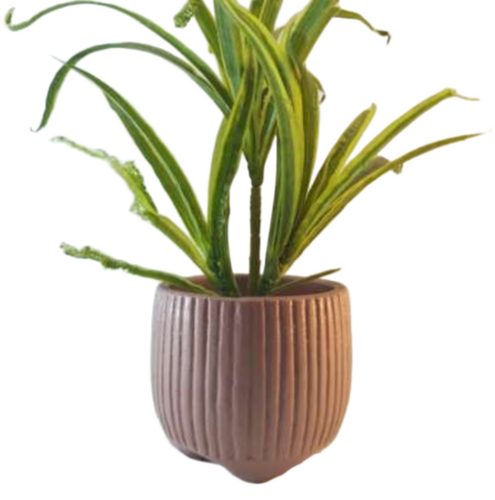 Terracotta Color Pot - Color: Light Brown