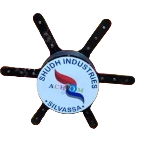 8 Ft Pmsm Hvls Fan - Iron, 8 Ft, Black, 0.76-1.5 kW Motor, 55 RPM, 230/440 V, 5 Blades | Warehouse, Commercial, Dairy Farm, Gym, Factory, Hangar, Workshop Use