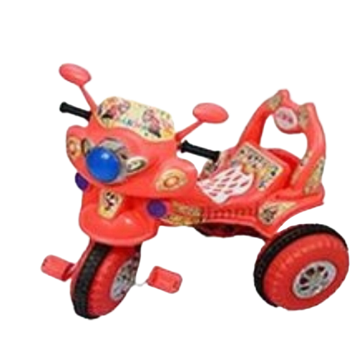 Fancy Baby Tricycle - Plastic, Standard Size, Red | Durable, Rust Proof, Very Good Quality