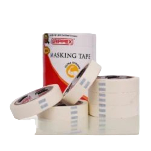 Paper Masking Tape - Paper Various Sizes White | Single Side Adhesive Masking Use Tested Quality