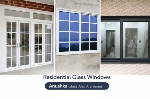 Aluminium Window - Aluminium Frame, White Finish | Noise & Dust Protection, Smooth Sliding, Rust Resistant