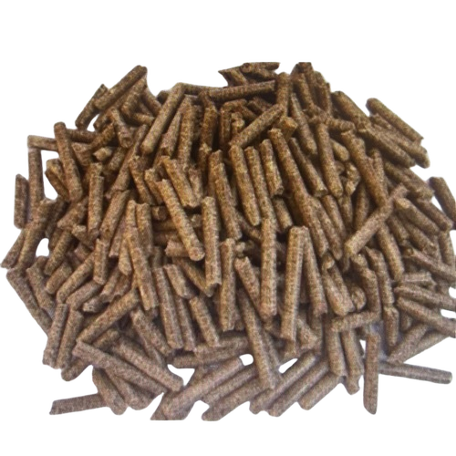 Brown Biomass Pellets - Shape: Briquette