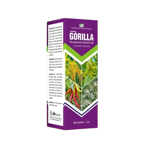 Liquid Gorilla Fungicides - Homogeneous Liquid, Water Soluble | Systemic Action, Quick Absorption, Disease Protection, Easy Application, Non Phytotoxic