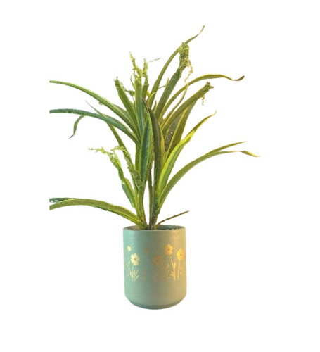 Multicolor Round Terracotta Hand Painted Pot - Capacity: 1 Kg