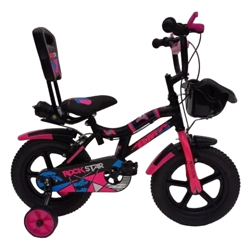 Kids Bicycle - Folding Design, Aerodynamic Shape | Comfortable Seat, Sturdy Pedals, Safety Brakes, All Terrain, Quick Handling