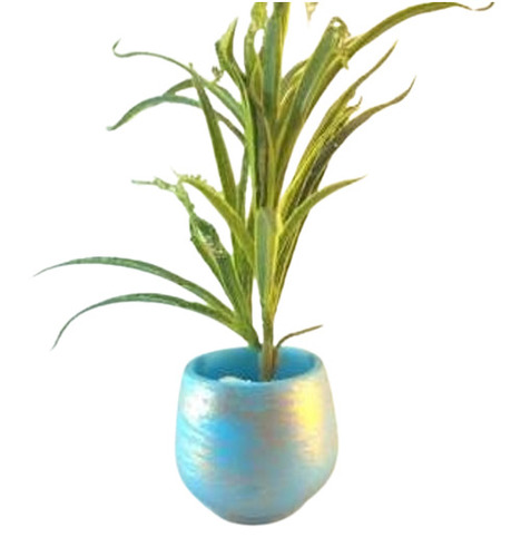 Multicolor Decorative Terracotta Pot - Capacity: 2 Kg