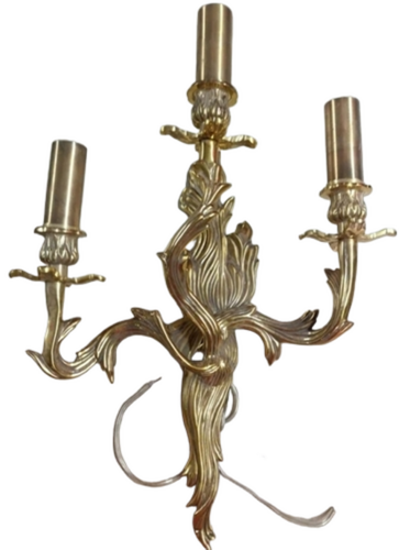 Tree Type Brass Wall Light - Light Source: Incandescent