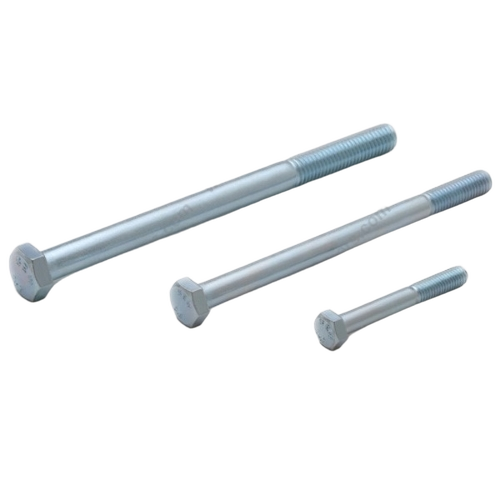 Corrosion Resistant Hex Bolt - Heat Treated, Precision Threaded, Grey | Durable, Wear Resistant, Smooth Finish, Uniform Dimensions, Heavy Duty