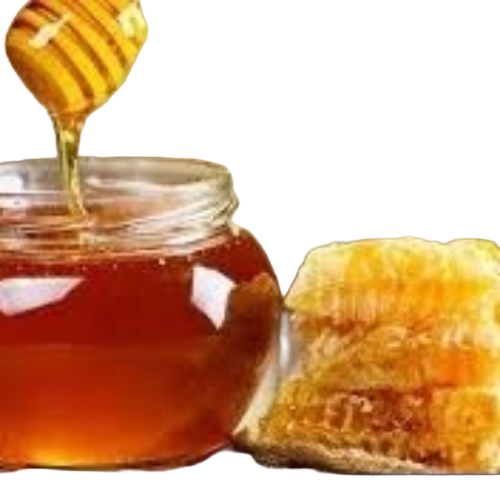 Pure Natural Honey - Raw Golden Color Nutrient Rich | Mild Sweet Floral Flavor No Additives 18-24 Months Shelf Life