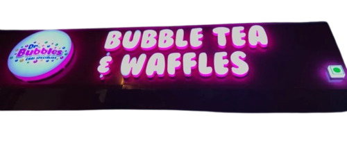 3d Sign Board - Neon, Customized Size, Single Phase, 220v | Electric, Waterproof, Heavy Duty, 1 Year Warranty