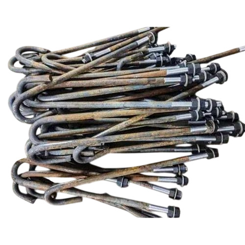 Mild Steel J Type Foundation Bolt