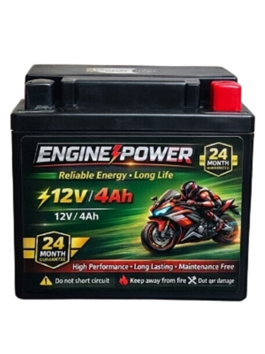 SMF Battery - Acid Lead 12V 4Ah EPZ4L, Sealed Leak Proof, Maintenance Free, 24 Month Warranty