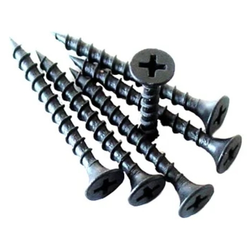 Gypsum Board Screw - Color: Black