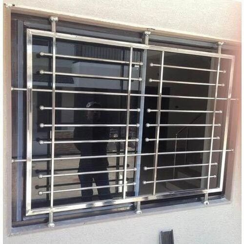 6Mm Stainless Steel Window Grills - Shape: Rectangular
