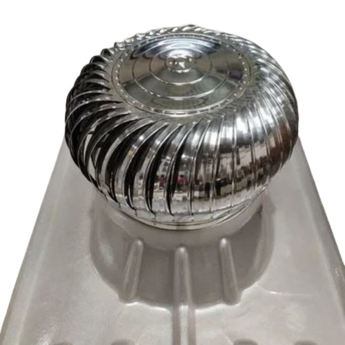 Air Turbo Ventilator - Aluminum Standard Size Silver | Durable Round Rooftop Ventilation