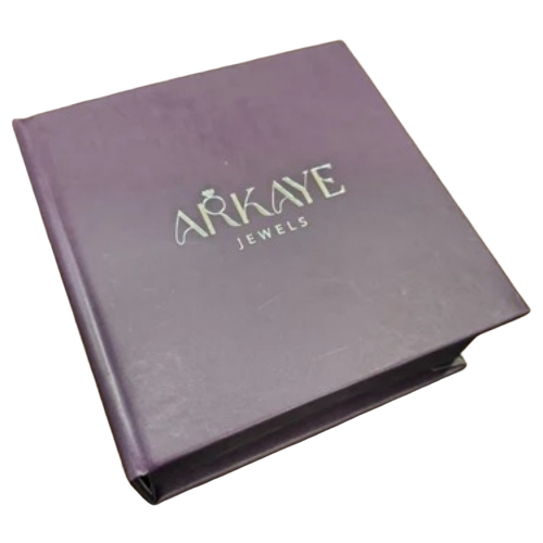 Customized Jewellery Box - Durable Printed Square Multiple Colors | Eco-Friendly Fine Finished Solid Hardness Fits Bangles Bracelets Necklaces