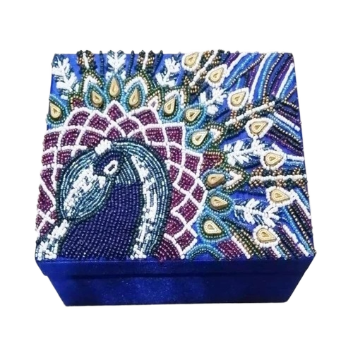 Embellishment Beaded Jewelry Box 
