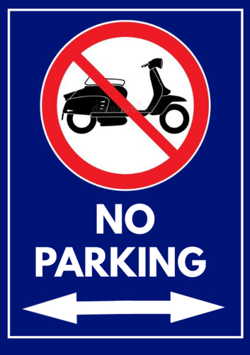 No Parking Signs Board 