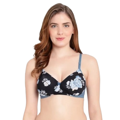 Printed Bra - Bra Design: Padded