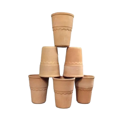 टेरेकोटा पीने का पानी का गिलास