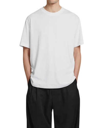 Terry Cotton Oversized T Shirt - Cotton Terry, 220 GSM, Multiple Colors | Light Weight, Breathable, O-Neck, Mega Sleeves, Casual Male
