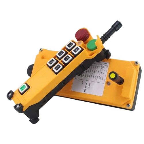 Yellow And Black Radio Remote Control For Eot Cranes