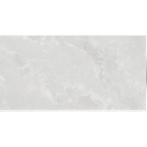 10mm White Marble Tiles - Pure White Polished Surface Uniform Thickness Heat and Wear Resistant