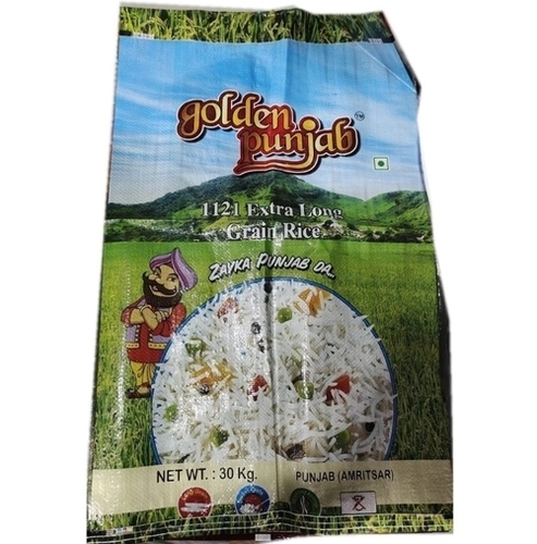 25 Kg Bopp Laminated Woven Bags - Color: Multicolor