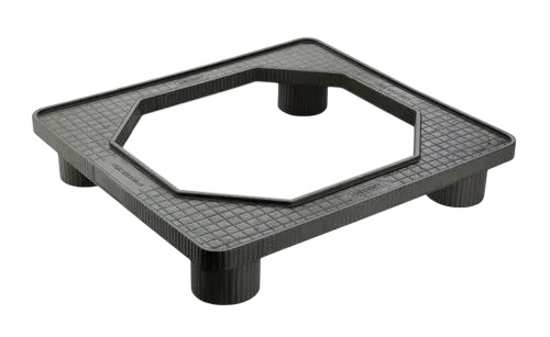 Plastic Freeze Stand - PVC Plastic Standard Size Grey | Durable Easy to Clean Fine Finished