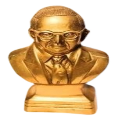 Bhim Rao Ambedkar Statue - Fiber, Customized Size, Multicolor | Eco-Friendly, Gold Finish