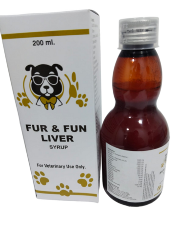 Dog Liver Syrup - Herbal Veterinary Syrup 6 Months Shelf Life | Easy Administration Immune Support Growth Support
