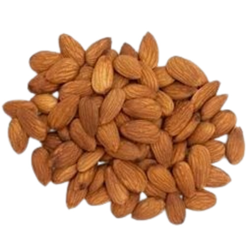 Fresh Almonds - Whole, Brown, Organic, Packed | Seasoned Variety, 12 Months Shelf Life