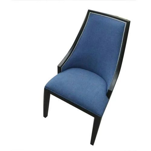 High Back Dining Chair - Wood Frame, Metal Reinforcement, PU Leather Upholstery, Antique Finish | Ergonomic Back Support, Cushioned Seat, Rust Proof, Easy to Clean