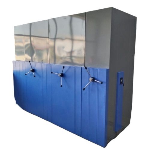 Industrial Mobile Compactors - Mild Steel, Blue, 150V | Heavy Duty, High Capacity, Smooth Operation, Easy Maneuverability