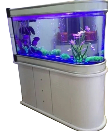 U Shape Fish Aquarium - Color: Transparent