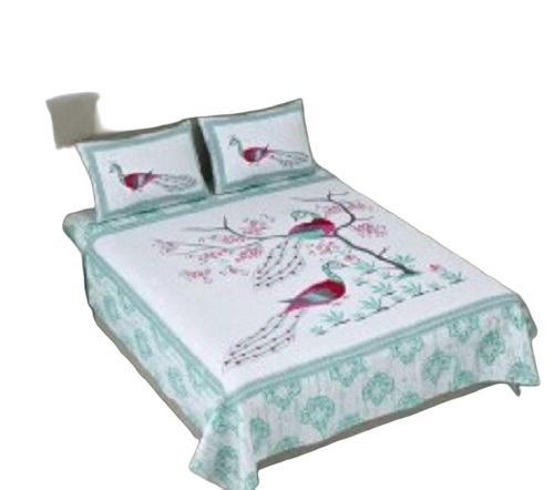 Pure Cotton Bed Sheet - Color: Comes In Various Colors