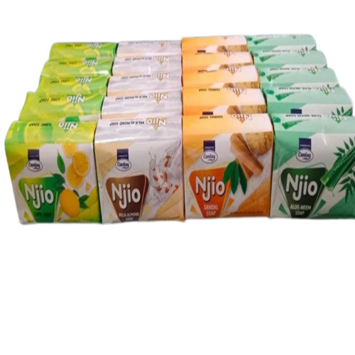 Neem Bath Soap - Herbal 100g Green Oval Packet, Natural Anti-Bacterial, High Foam, Fresh Fragrance